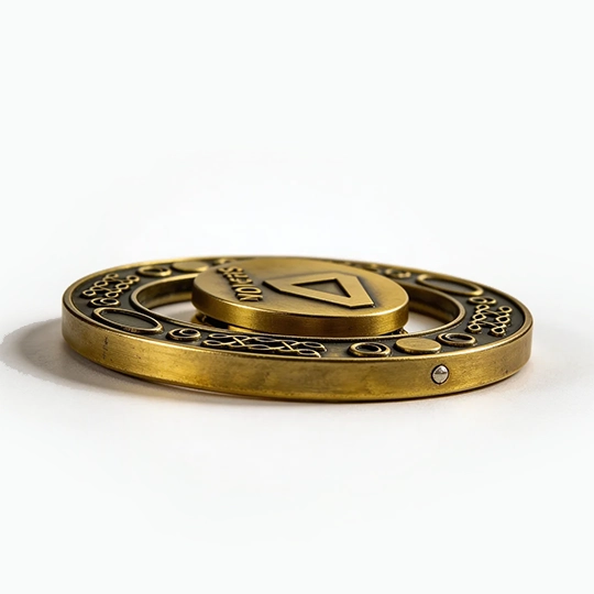 Custom Spinner Challenge Coins & 3D Rotating Coins - Image 2