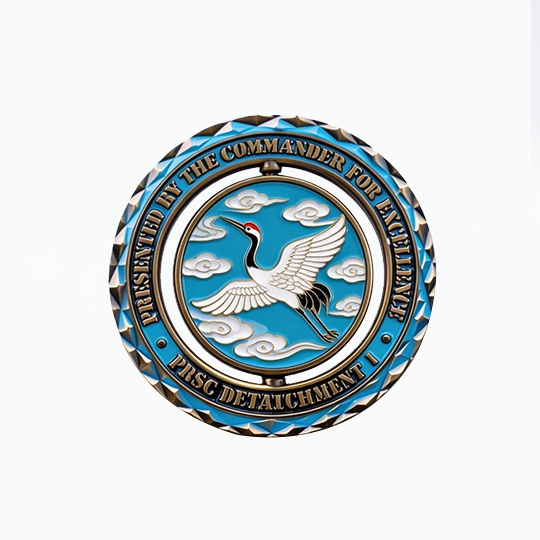 Custom Spinner Challenge Coins & 3D Rotating Coins - Image 8